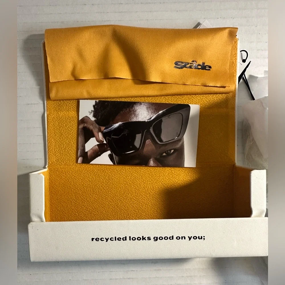 Szade Black Recycled Women’s Sunglasses Elysium Caper‎ New In Box